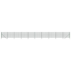 vidaXL Clôture en treillis métallique vert 2 2x25 m acier galvanisé