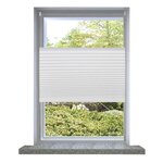vidaXL Store plissé 50x150 cm Blanc