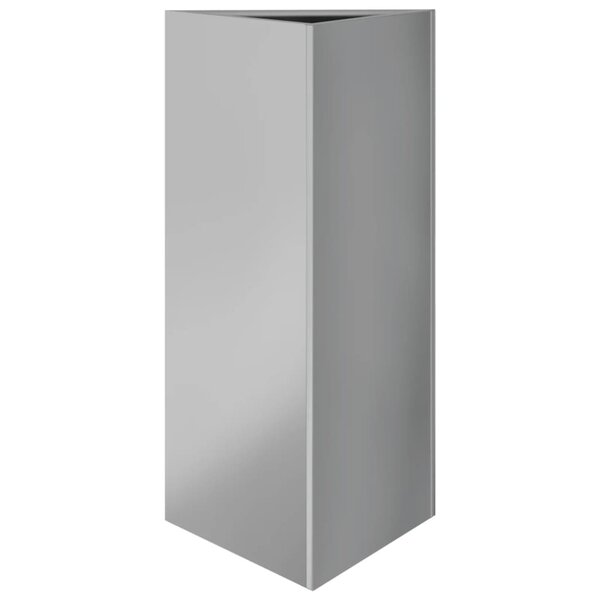 vidaXL Jardinière triangulaire 40x34 5x70 cm acier galvanisé