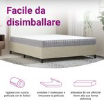 vidaXL Matelas à ressorts ensachés moyen 160x200 cm