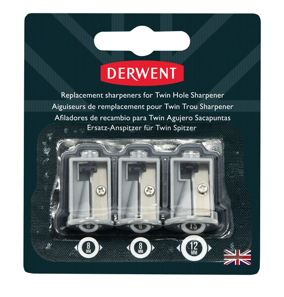 Lames de rechange pour taille crayon à pile Derwent 2302352