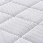 vidaXL Matelas à ressorts ensachés moyen plus 160x200 cm