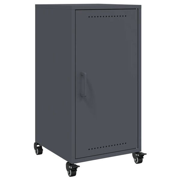 vidaXL Buffet anthracite 36x39x72 cm acier