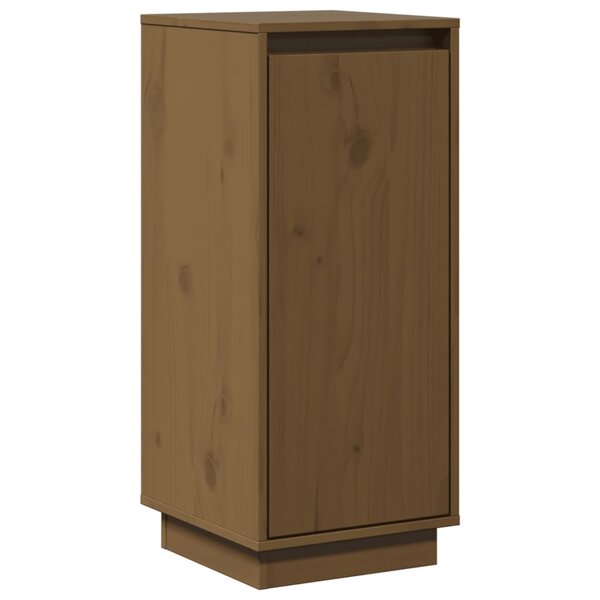 vidaXL Buffet Marron miel 31 5x34x75 cm Bois massif de pin