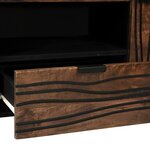 vidaXL Armoire TV 105x33 5x46 cm Bois de Mangue Massif