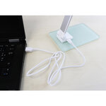 Lampe de bureau LED Popy, Puissance 5W, Durée 50 000h, Gris Métal
