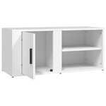 vidaXL Meubles TV 2 Pièces Blanc 80x31 5x36 cm Bois d'ingénierie