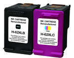 Pack UPrint compatible HP 62 XL 2 cartouches