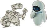 Pièce de monnaie en Argent 2 Dollars g 46.65 Millésime 2025 WALL-E AND EVE