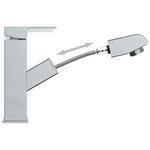 vidaXL Robinet de lavabo rétractable Finition chromée 157x172 mm