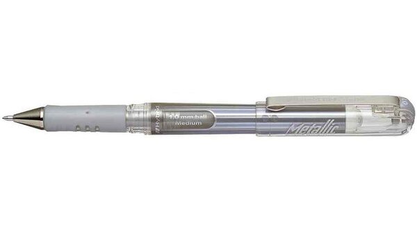 Stylo Roller Blanc Encre Gel