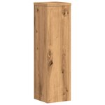 vidaXL Supports pour plantes 2 Pièces chêne artisanal bois d'ingénierie