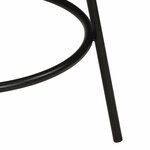 vidaXL Tabourets de bar lot de 2 bois de manguier massif