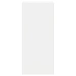 vidaXL Meuble TV mural blanc 40 5x30x90 cm bois d'ingénierie