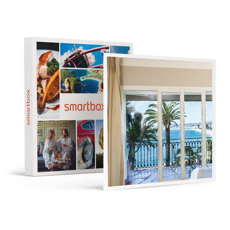 SMARTBOX - Coffret Cadeau Séjour romantique sur la Côte d'Azur : 2 jours en hôtel 4* à Nice -  Séjour