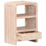 vidaXL Table de chevet 40x30x60 cm Bois d'acacia massif