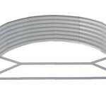 vidaXL Lit surélevé de jardin Acier enduit de poudre Anthracite
