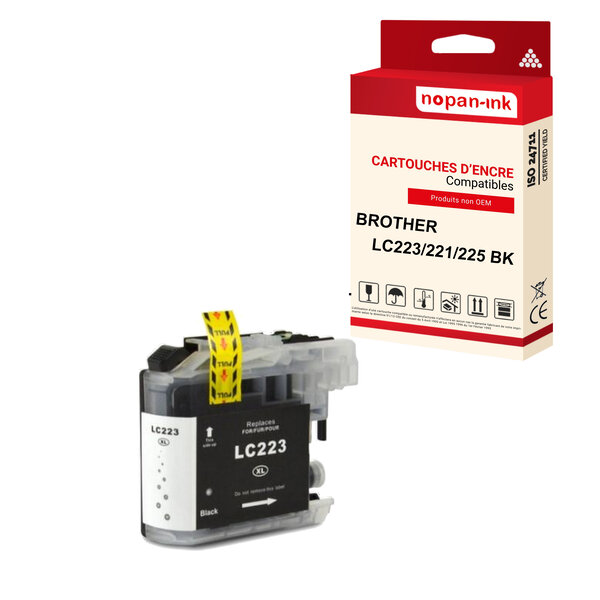Nopan-ink - x1 cartouche brother lc223 xl lc223xl compatible