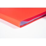 Protège-documents En Polypropylène Souple Opak 120 Vues - A4 - Rouge - X 8 - Exacompta