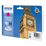 T7033 big ben" cartouche d'encre originale (c13t70334010) - magenta"