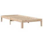 vidaXL Cadre de lit avec tête de lit sans matelas 75x190 cm