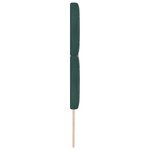 vidaXL Tête de Lit LED Verte Foncée 90 cm Velours