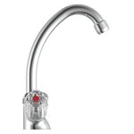 SCHÜTTE Mitigeur de lavabo à 2 poignées SAVINO chrome