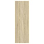 vidaXL Meuble TV Chêne sonoma 30 5x30x90 cm Bois d’ingénierie