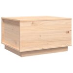 vidaXL Table basse 60x50x35 cm Bois massif de pin
