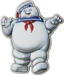 Pièce de monnaie en Argent 5 Dollars g 62.2 (2 oz) Millésime 2024 Ghostbusters 40th Anniversary STAY PUFT