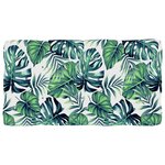 vidaXL Canapé central palette de jardin Blanc Bois de pin imprégné