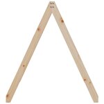 vidaXL Toit de lit pour enfants 199x80 5x88 cm bois de pin massif