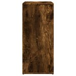 vidaXL Buffet chêne fumé 60x31x70 cm bois d'ingénierie