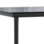 vidaXL Ensemble à manger de jardin coussins 5 Pièces mélange beige rotin
