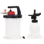 vidaXL Purgeur de frein blanc et noir 3 L