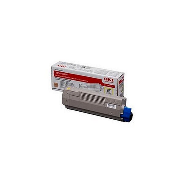 Oki toner jaune 43865721