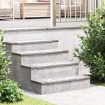 vidaXL Marches d'Escalier Aluminium - Paquet de 15  Antidérapant  60x18 cm
