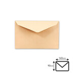Lot de 500 Enveloppes ELECTIONS 90x140 mm - chamois 75 g