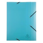 Boite De Classement Exabox Dos 40mm Polypropylène 7/10e Chromaline Pastel - A4 - Couleurs Assorties - X 8 - Exacompta