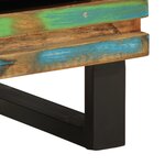 vidaXL Tables de chevet 2 Pièces 40x34x46 cm bois massif de récupération