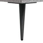 vidaXL Buffet haut Sonoma gris 34 5x34x180 cm Bois d'ingénierie