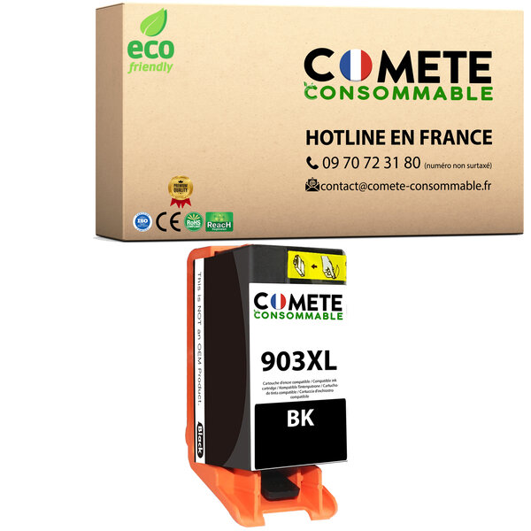 1 Cartouche 903XL Compatible HP Officejet Pro - COMETE, Entreprise Française