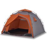 vidaXL Tente de camping à dôme 4 personnes libération rapide