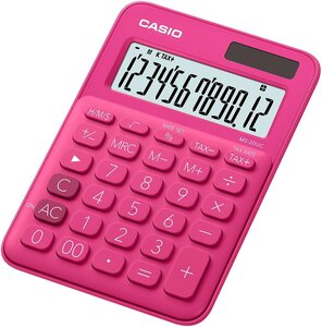 Calculatrice CASIO MS-7UC-RD rose fushia