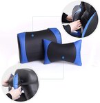 Fauteuil gamer ergonomique chaise gaming fauteuil de bureau avec repose-pieds télescopique appui-tête réglable support lombaire capacité de charge 150 kg lbeu et noir 12_0000603