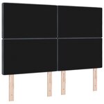 vidaXL Dossier LED gris foncé 80 cm Velours
