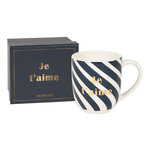 Lot cadeau Bougie  Mug & carte Je t'aime