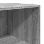 vidaXL Buffet haut sonoma gris 40x41x185 cm bois d'ingénierie