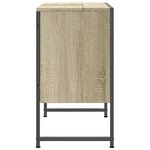 vidaXL Armoire lavabo de salle de bain chêne sonoma 60x33x60 cm