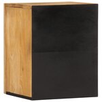 vidaXL Armoire murale de salle de bain 38x34x48cm manguier massif brut